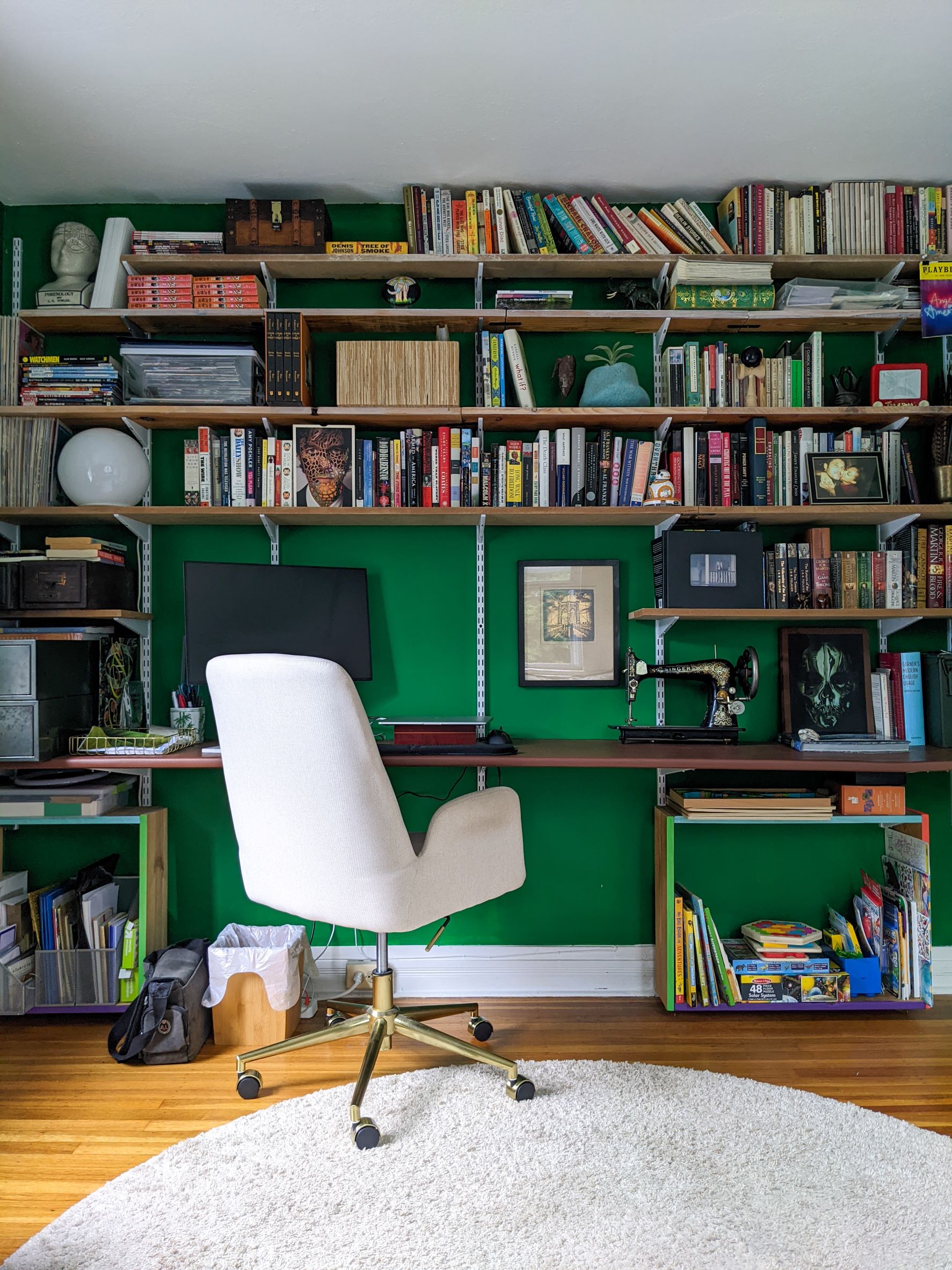 Diy Computer Desk With Bookcase